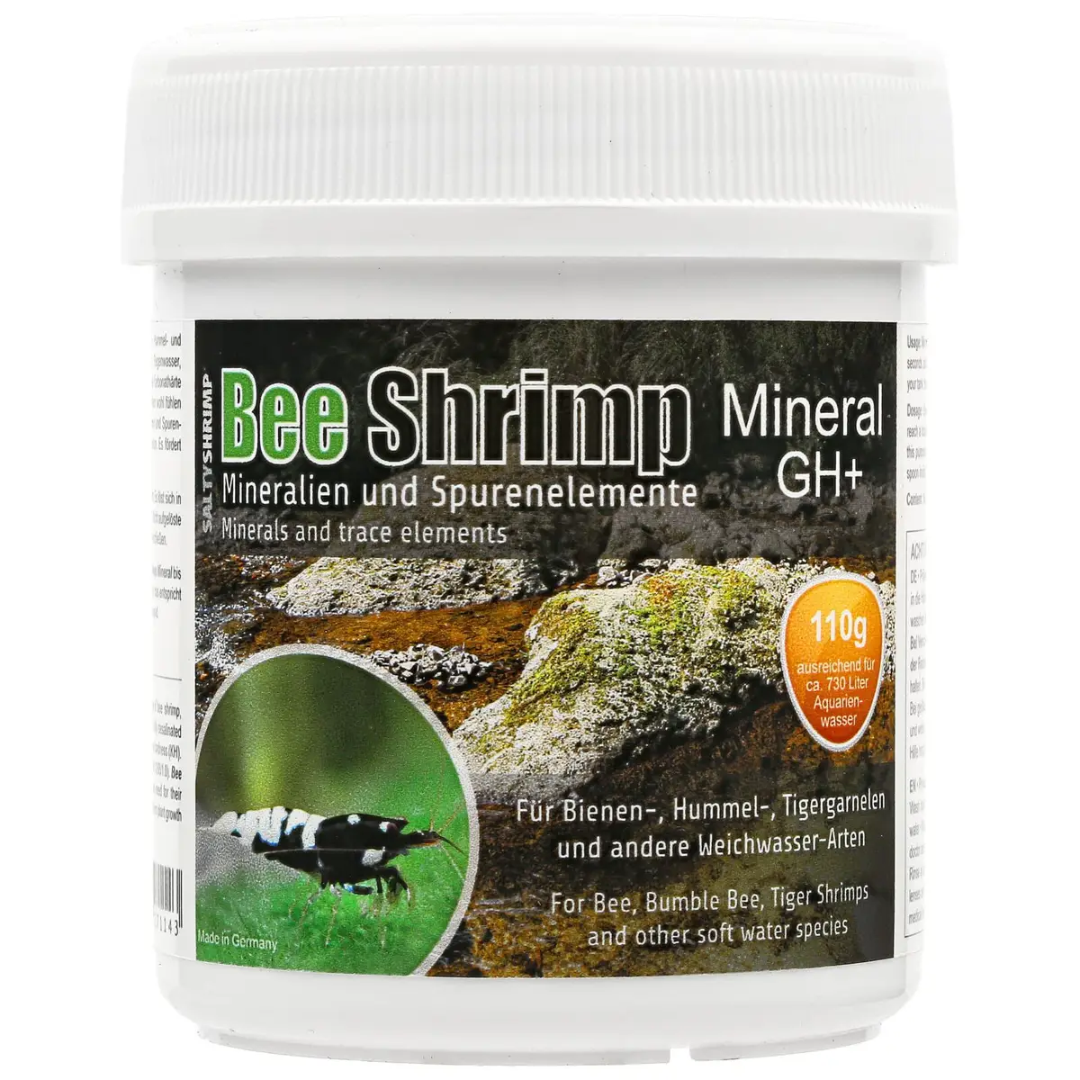 SaltyShrimp - Bee Shrimp Mineral GH+ 110g nascapers.es