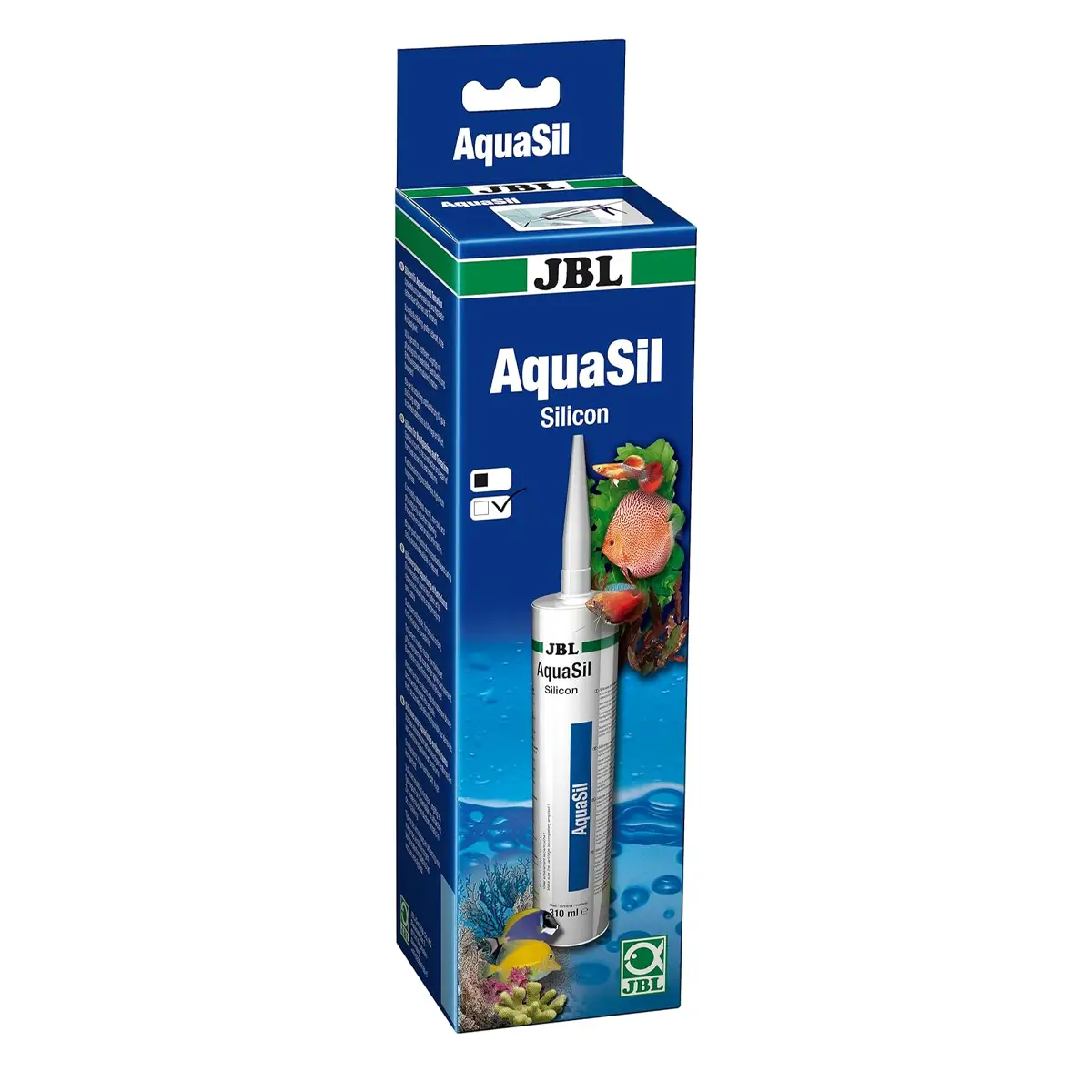 JBL AquaSil silicona transparente 310 ml nascapers.es