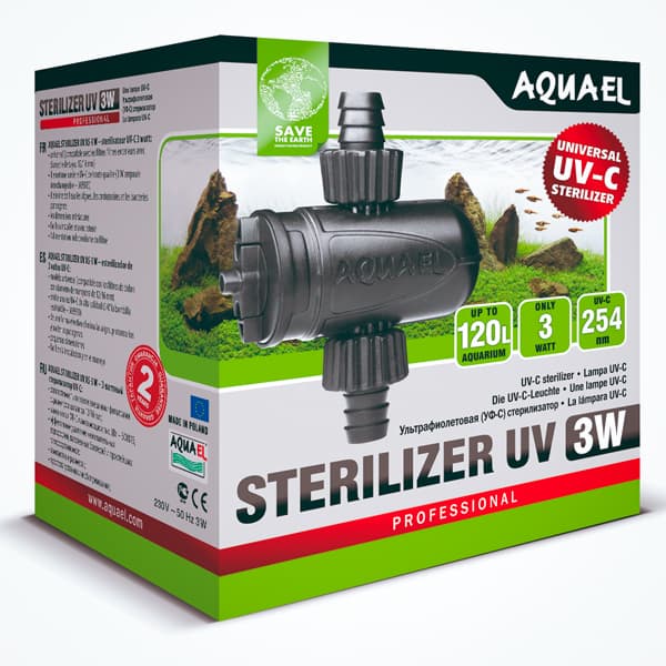 AQUAEL ESTERILIZER UV AS-3 W