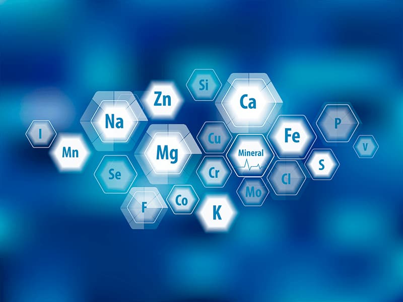 El potasio también influye en el resto de minerales como magnesio, calcio y hierro.