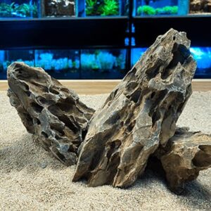 Roca para acuarios de agua dulce DRAGON STONE GREEN, la puedes comprar en nascapers.