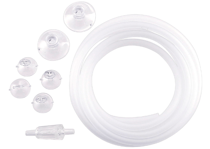 ADA CLEAR PARTS SET, tubo para el circuito de CO2, con ventosas de fijación.