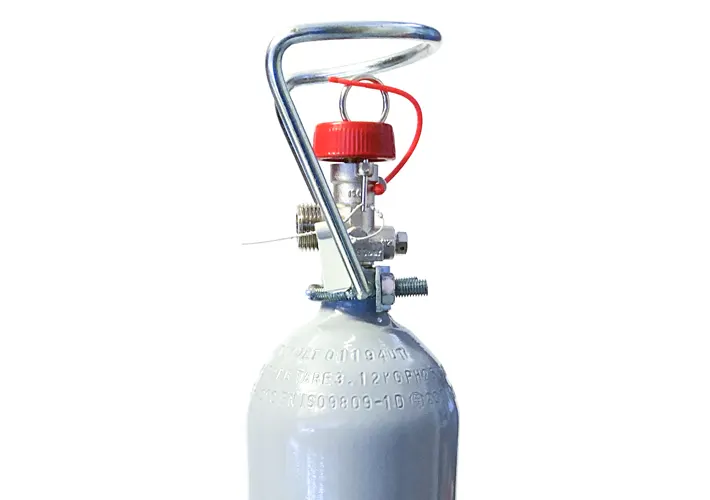 Botella de CO2 recargable de 2 kilos