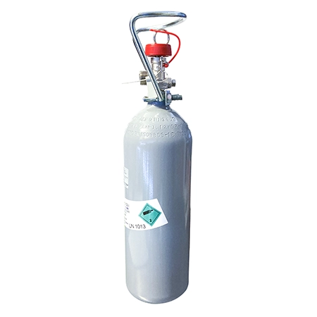 Botella de CO2 recargable de 2L - AquaOrinoco