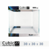 BLAU CUBIC AQUASCAPING 27 de 30x30x30 con cristal óptico, al mejor precio en nascapers, tu tienda de acuariofilia y aquascaping.