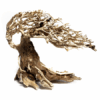 Tronco por pieza BONSAI AQUASCAPING talla S modelo WABE de Strideways ideal para acuarios plantados al mejor precio en NASCAPERS.ES