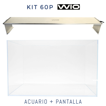 Kit de acuario VISTAS y pantalla LED WIO ECO 60P