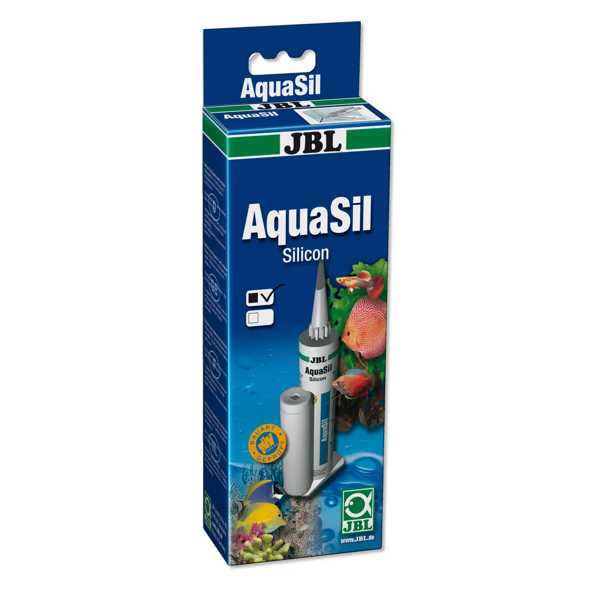 JBL AquaSil silicona transparente 80 ml nascapers.es