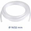 Manguera transparente 16/22 mm 1 metro lineal