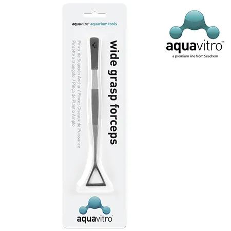Aquavitro Stainless Wide Grasp Forceps de venta en tu tienda de acuarios online nascapers.es al mejor precio.