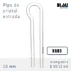 BLAU Glass Nano Inflow 10 mm pipa de entrada de venta en tu tienda de acuarios online nascapers.es al mejor precio.