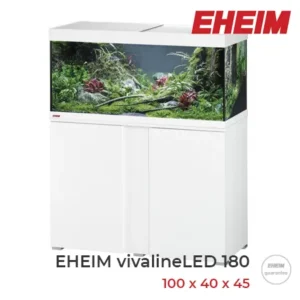 EHEIM Vivaline Led 180 litros con mesa en color blanco