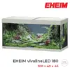 EHEIM Vivaline Led 180 litros con un tamaño de 100x40x45 cm y de color roble gris (roble-pino).