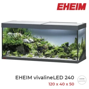 EHEIM Vivaline Led 240 litros de 120x40x50 color antracita