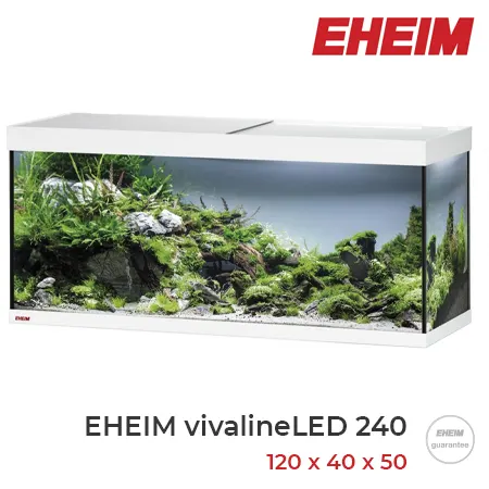 EHEIM Vivaline Led 240 litros de 120x40x50 cm y color blanco