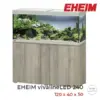 EHEIM Vivaline Led 240 litros con mesa y color roble gris