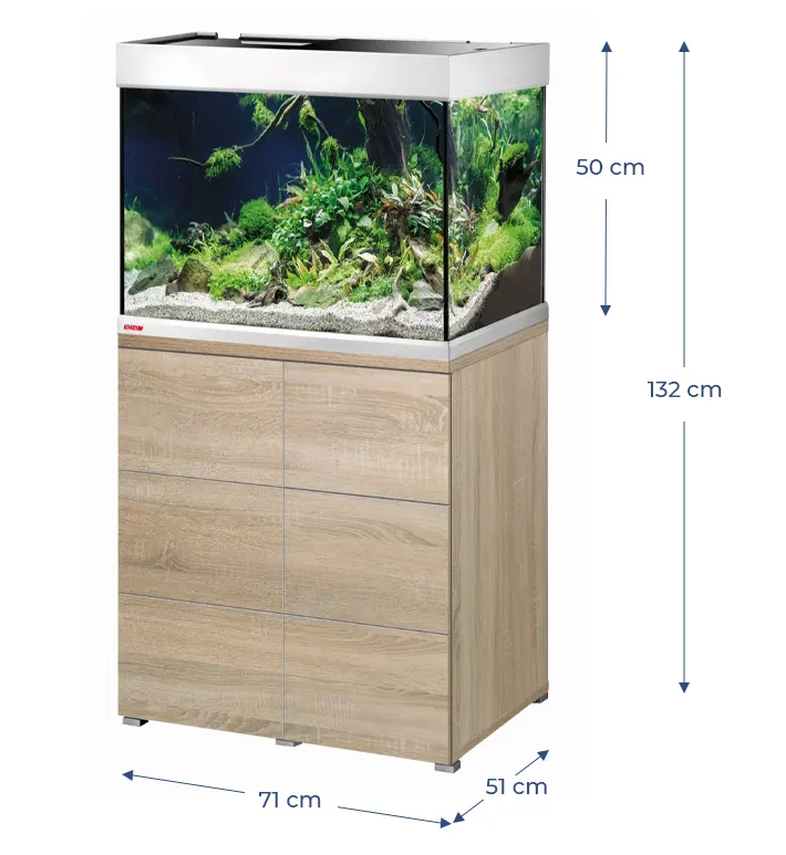 EHEIM Proxima Classic Led con mesa de color roble