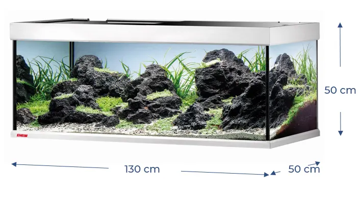 Eheim Proxima Classic Led 325 litros de 130x50x50 cm.