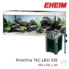 EHEIM Proxima Tec LED 325 con calentador y filtro externo