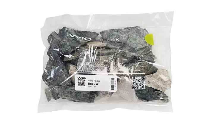 WIO Nebula Nano Rocks 3 litros ( 2 kilos) para acuarios.