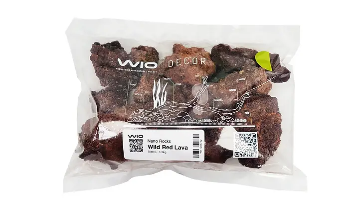 WIO Wild Red Lava nano rocks