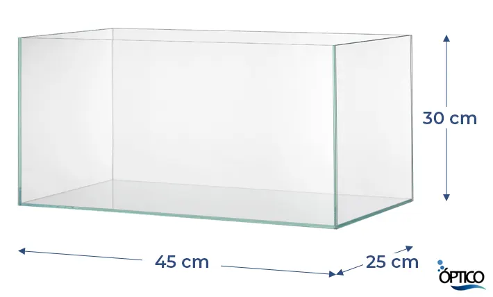 Medidas acuario JBL Aquapet 45P
