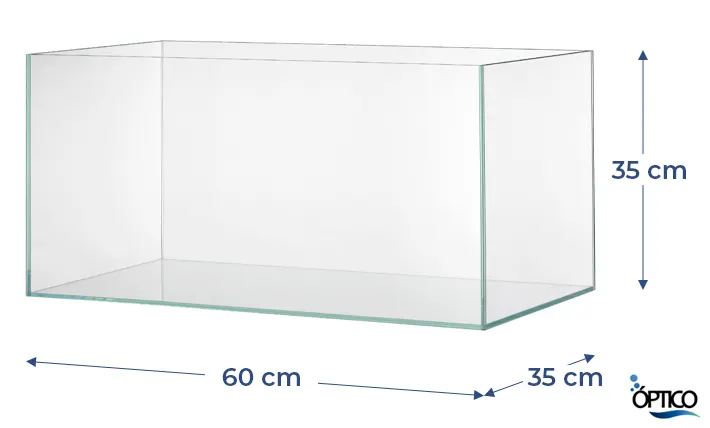 Medidas acuario óptico 65P