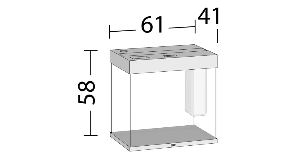 Medidas del acuario Juwel LIDO 120 litros