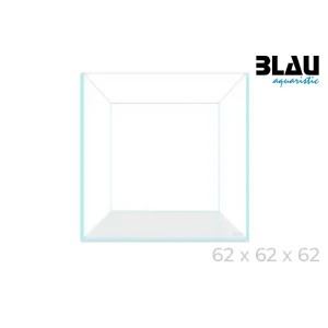 Acuario Blau Gran Cubic 62 x 62 x 62 de 238 litros y cristal óptico