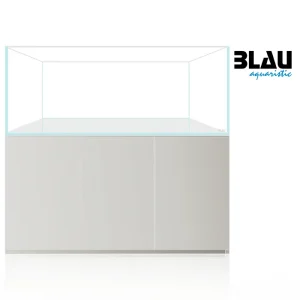 Blau Gran Cubic Experience 540 litros con mesa en color blanco.