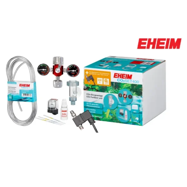 EHEIM Set CO2 400 sin botella y con válvula solenoide al mejor precio en NAscapers