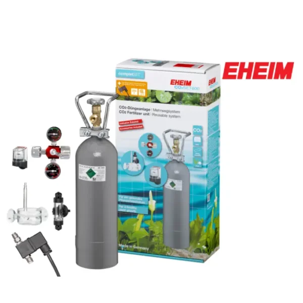 Eheim Set CO2 600 con botella 2 kg y válvula solenoide al mejor precio en Nascapers