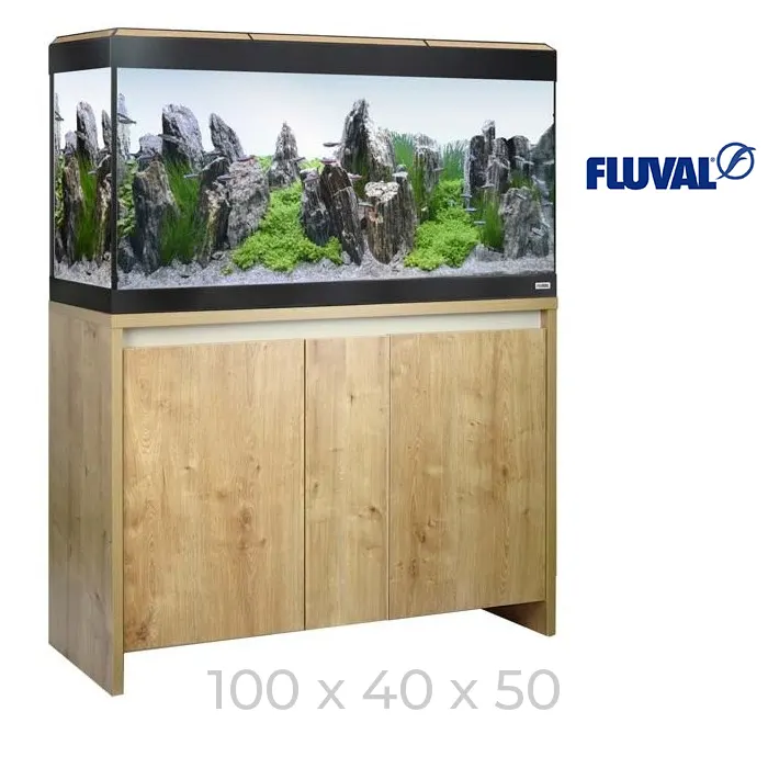 Fluval Roma 200 LED roble con mesa