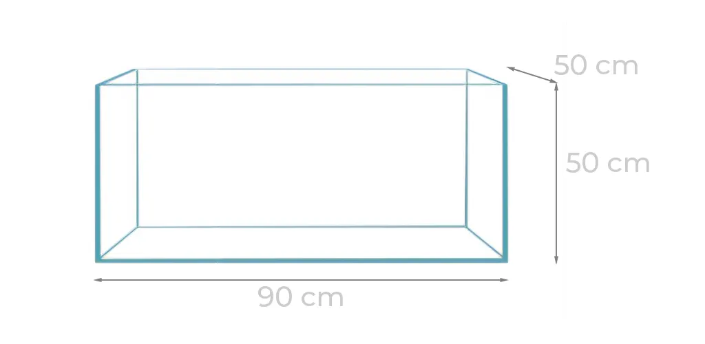 Kryoscape Acuario Óptico 90x50x50