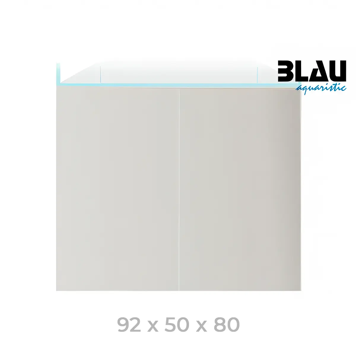 Mesa Blau Gran Cubic Stand 92x50x80 Blanco nascapers.es