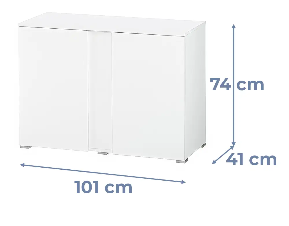 Eheim Mesa Acuario 101x41x74 Blanco