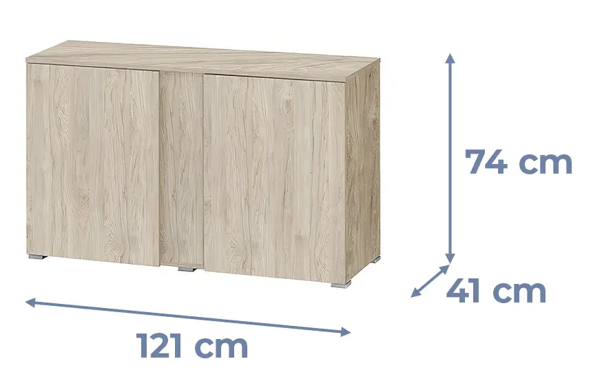 Eheim Mesa Acuario 121x41x74 Pino