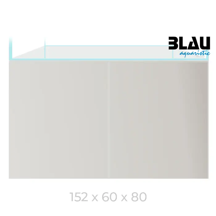 Mesa Blau Gran Cubic Stand 152 blanco