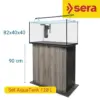 Sera AquaTank 128 L 82x40x40 Set con mesa Grey Oak 90 cm
