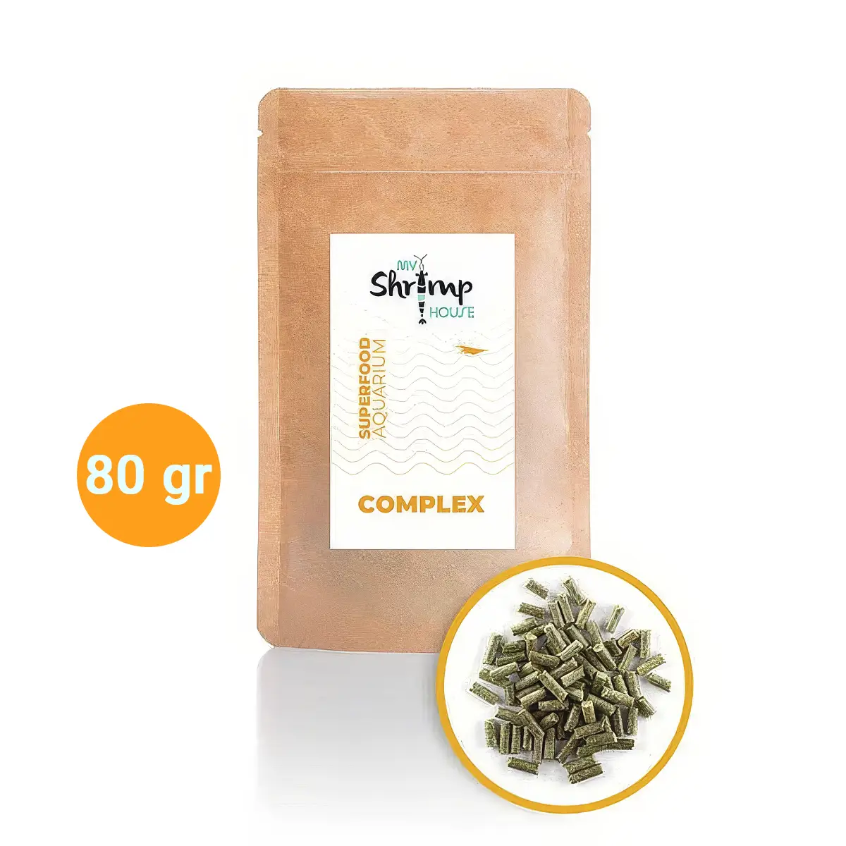 Comida gambas MSH Complex 80 gr
