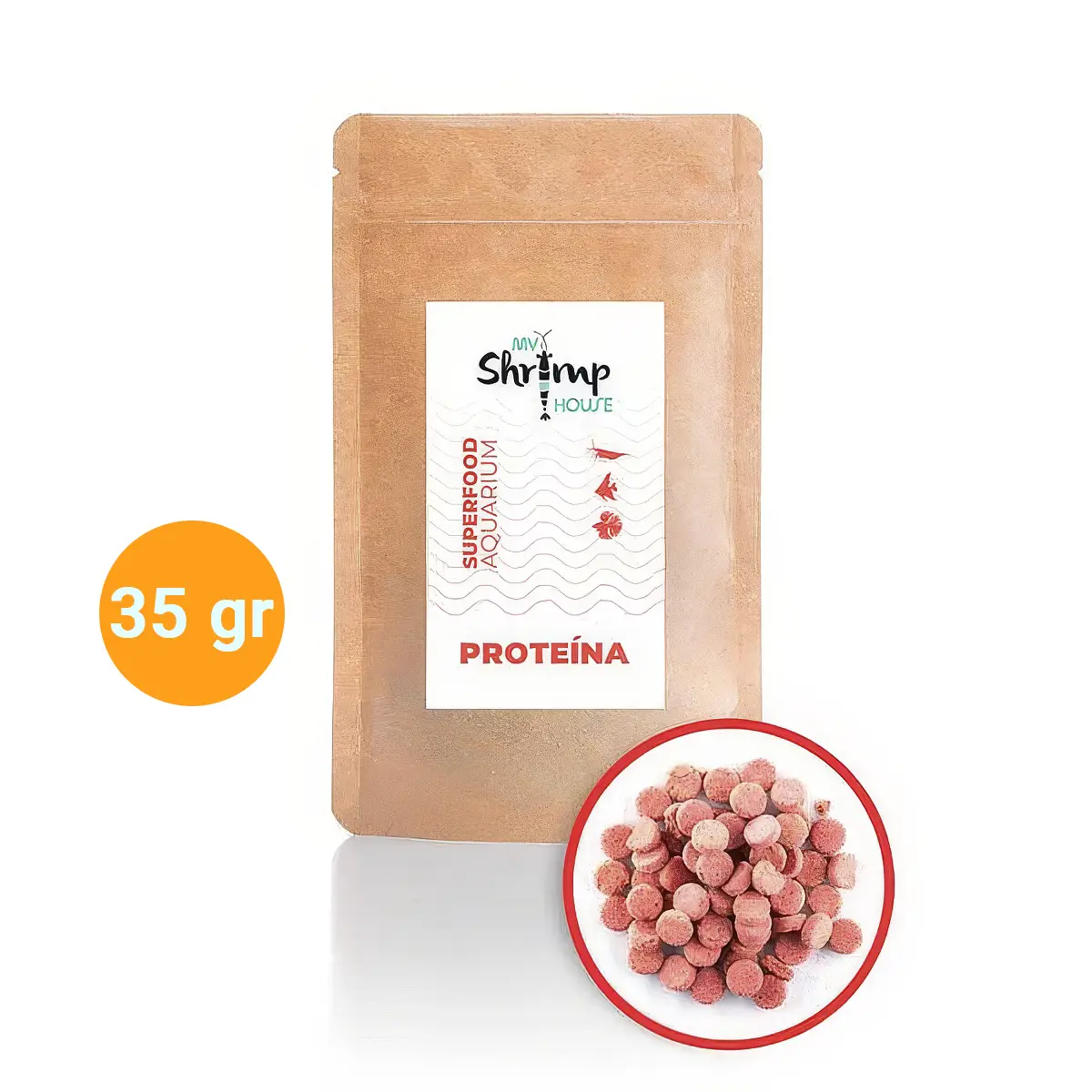 Comida gambas MSH Proteína 35 gr