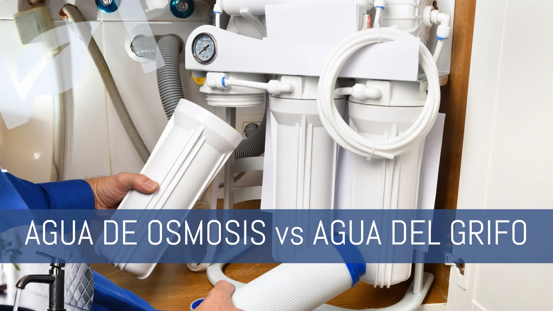 Agua de osmosis vs agua del grifo