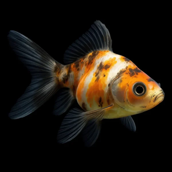 Ryukin Calico Carassius Auratus