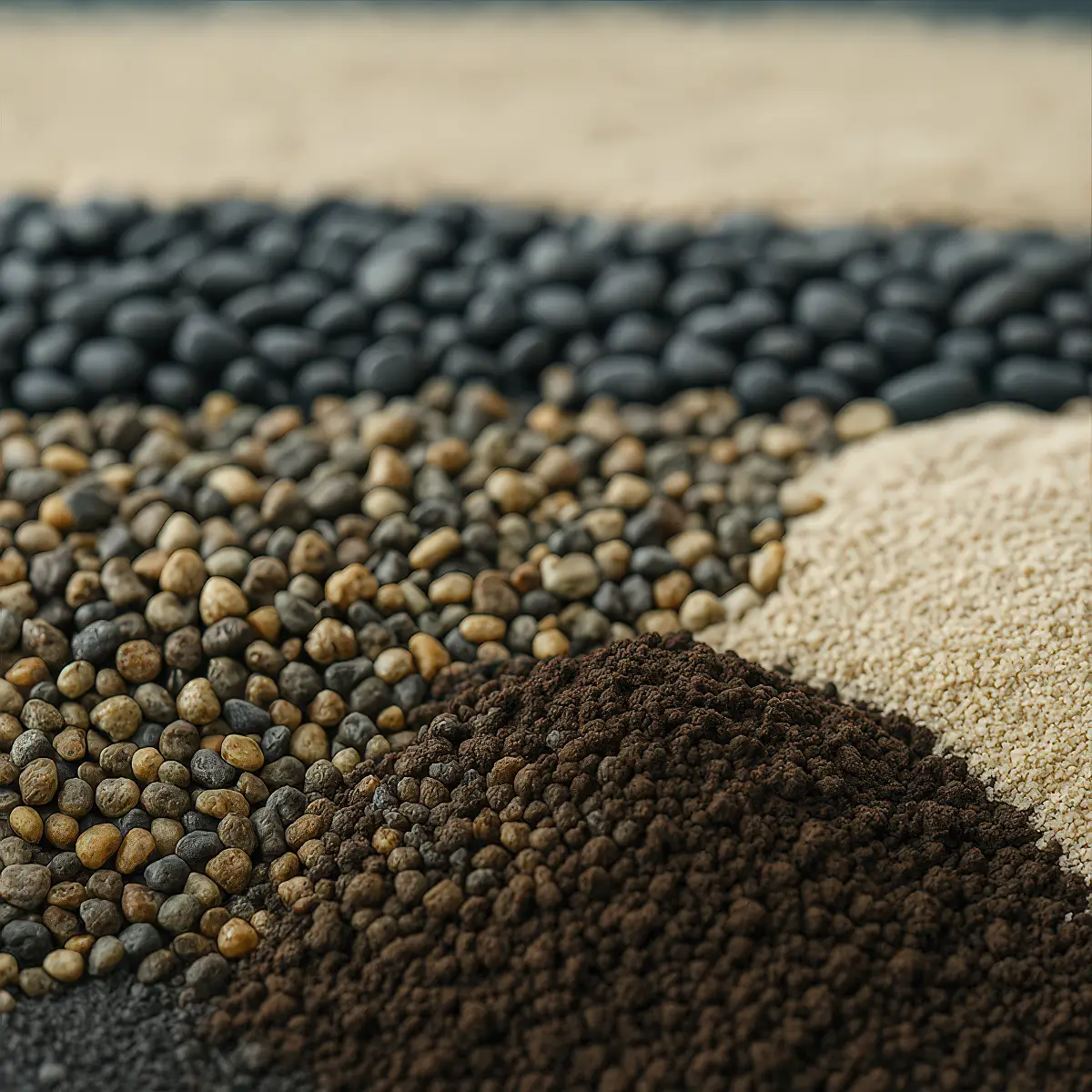 Sustrato | Grava | Arena