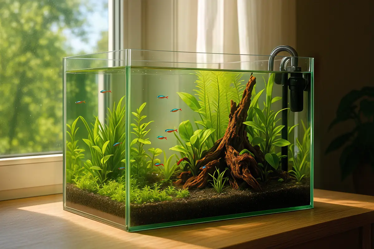 Nunca pongas el acuario junto a una ventana soleada nascapers.es