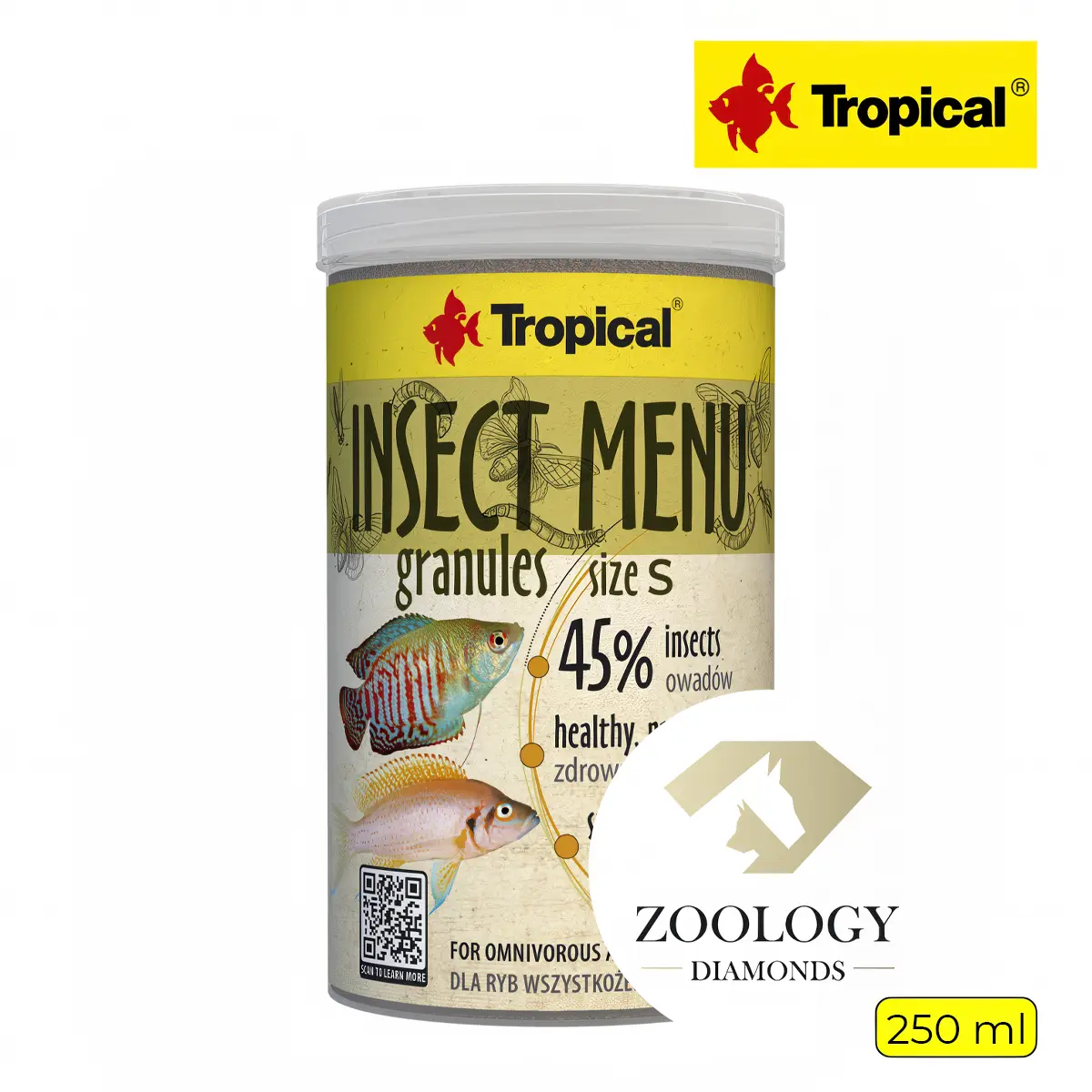 Tropical Insect Menu Granulat S 250 ml nascapers.es