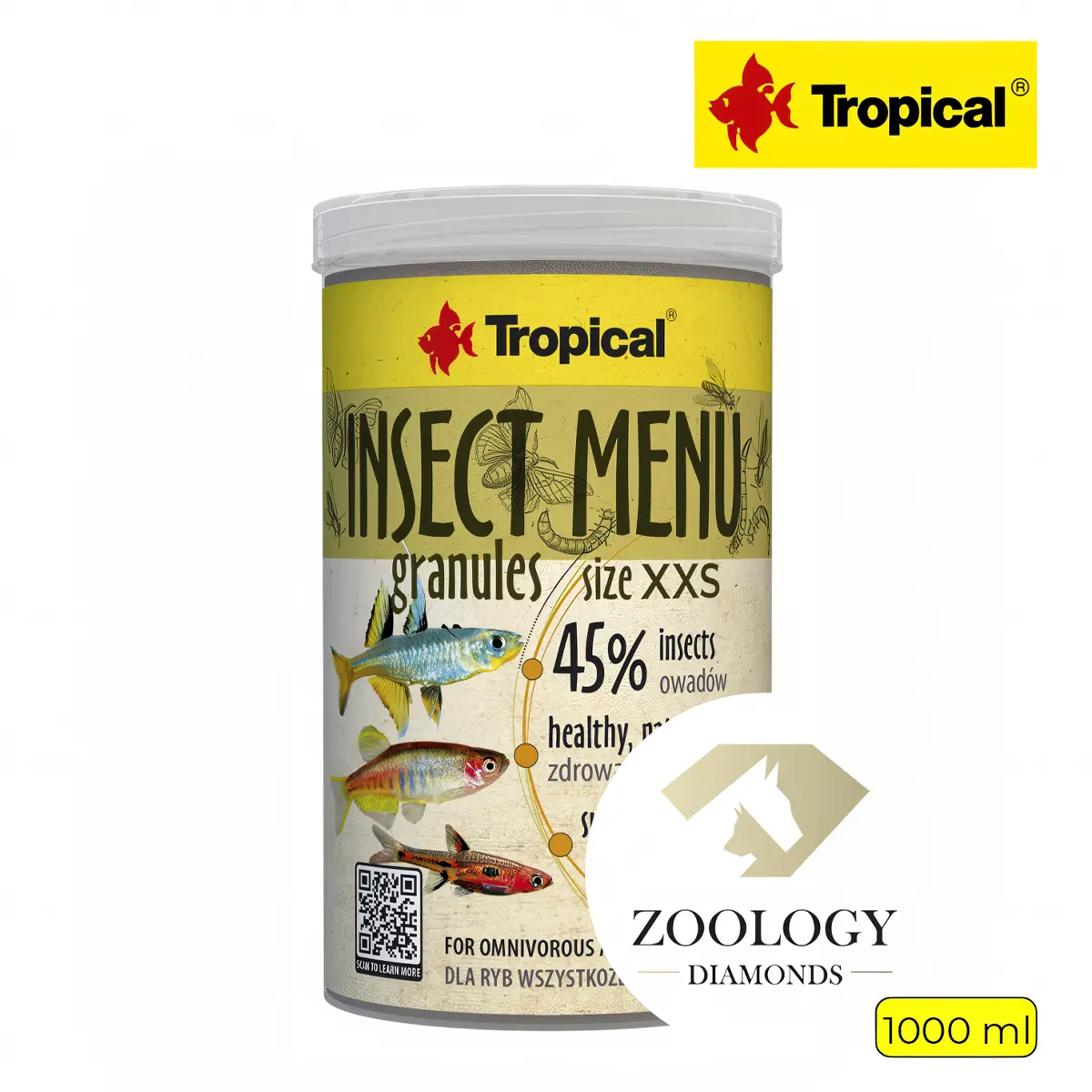 Tropical Insect Menu Granulat XXS nascapers.es