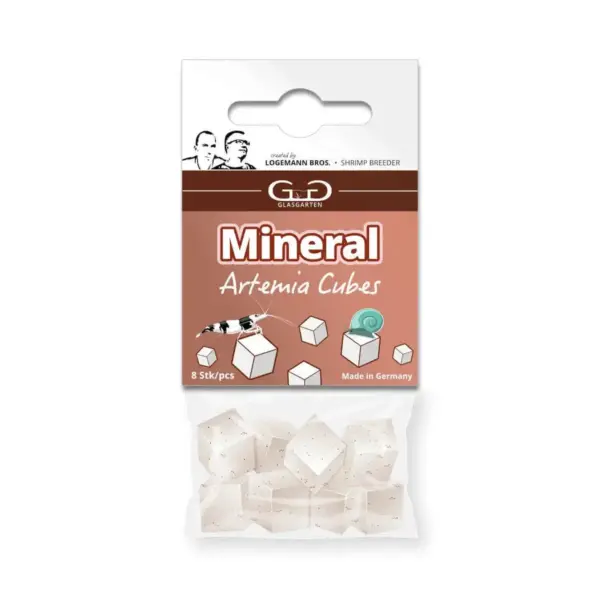 GlasGarten Mineral Artemia Cubes 8 pieces nascapers.es