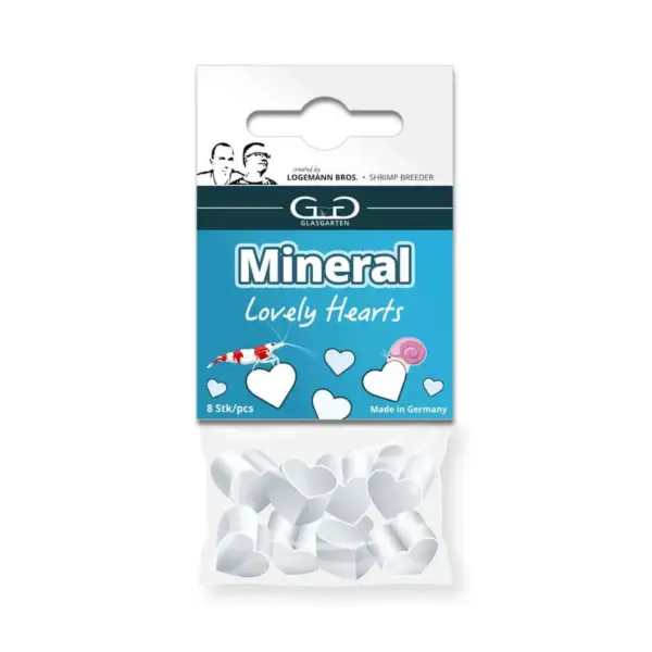 GlasGarten Mineral Hearts 8 pieces nascapers.es