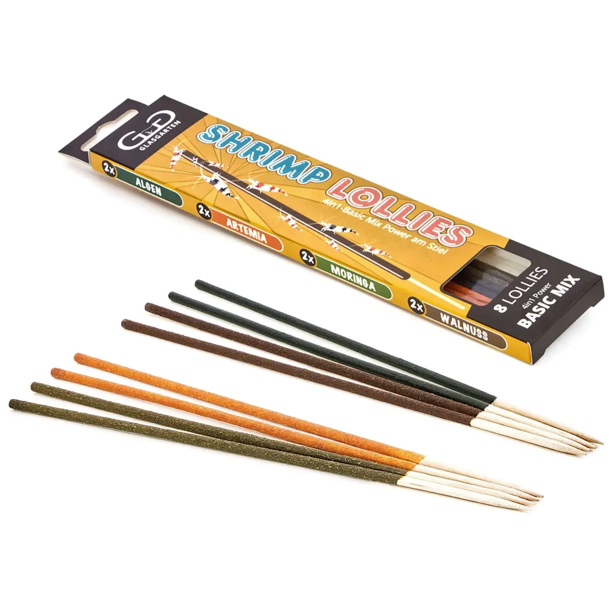 GlasGarten Shrimp Lollies 4in1 Power Basic Mix nascapers.es